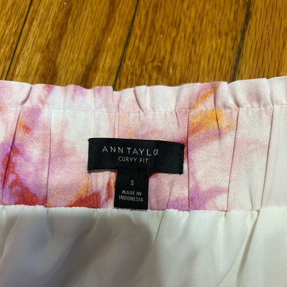 NWOT ANN TAYLOR Sz S Tie Dye Pull On Skirt Elastic Waist Juicy Watermelon • $89‼ - Picture 5 of 9